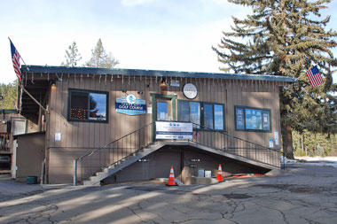 Tahoe City Winter Sports Park lodge, CA